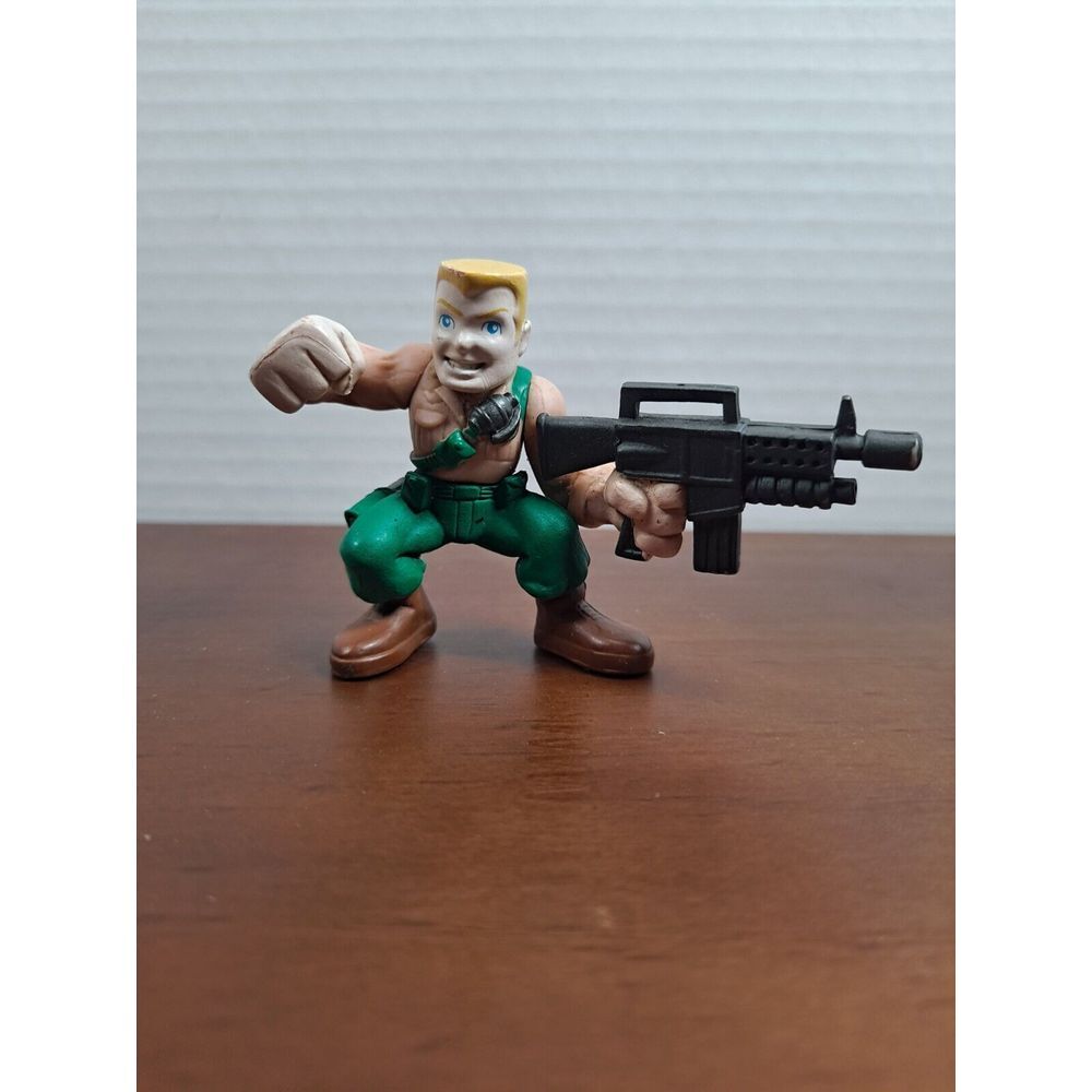 G. I. Joe Combat Heroes DUKE 1st Release Classic Style Holding Rifle from Wave 1